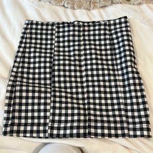 Free people mini skirt